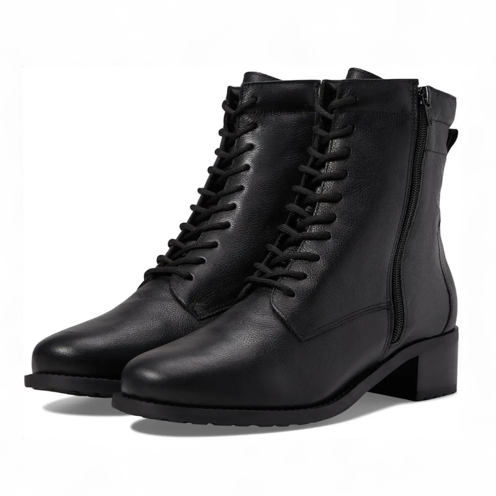 David Tate Expedition Lace-Up Ankle Boots Wide